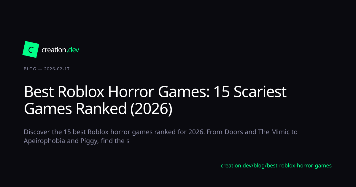 Best Roblox Horror Games 15 Scariest Game Creation Dev Opengraph Image